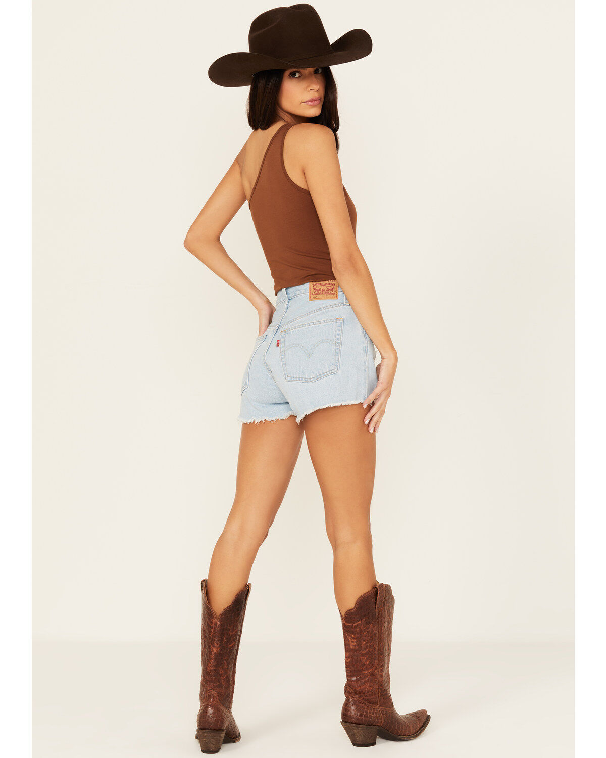 Levi's Women's Light Wash 501 Original Shorts