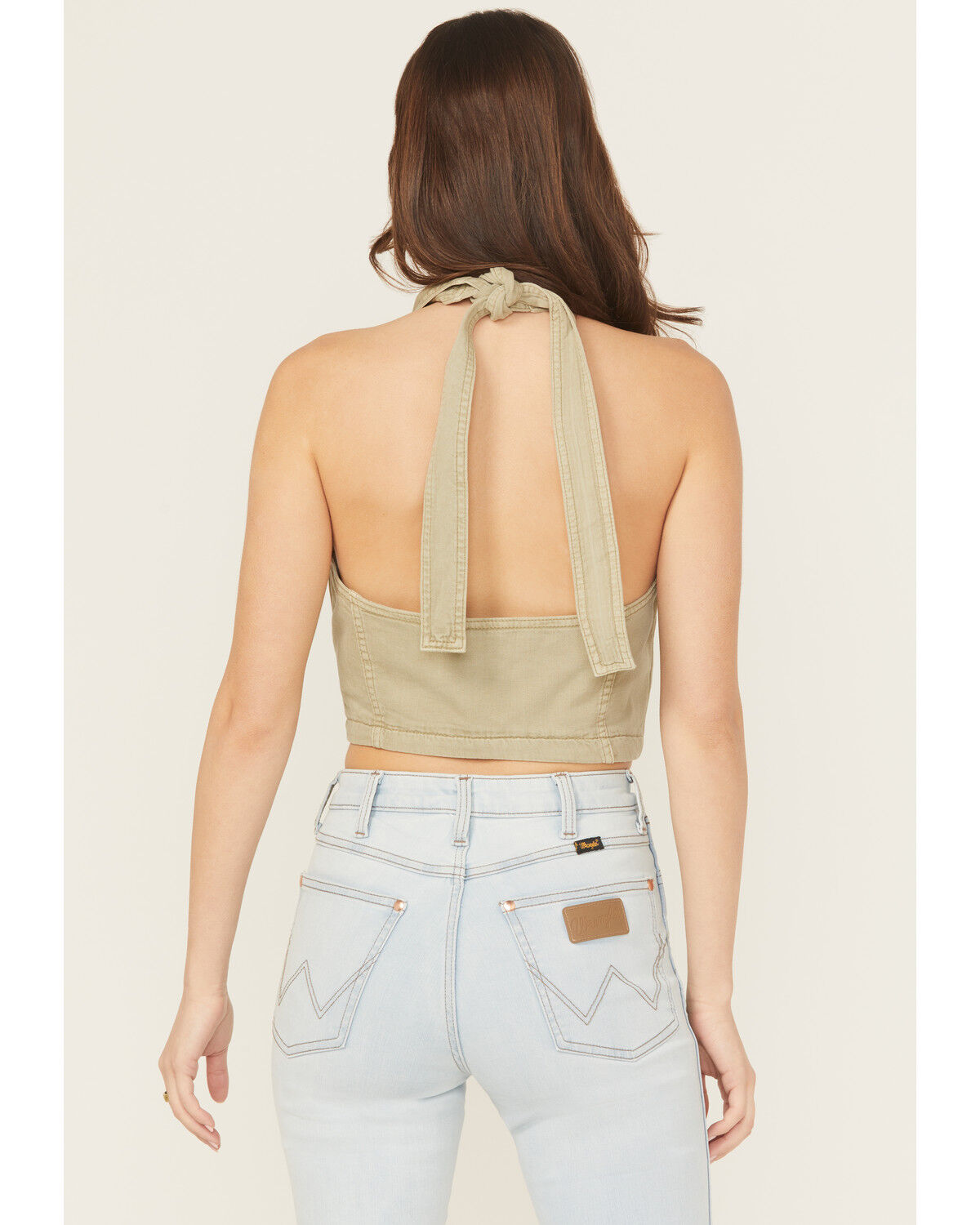 Wrangler Women's Modern Halter Vest Top