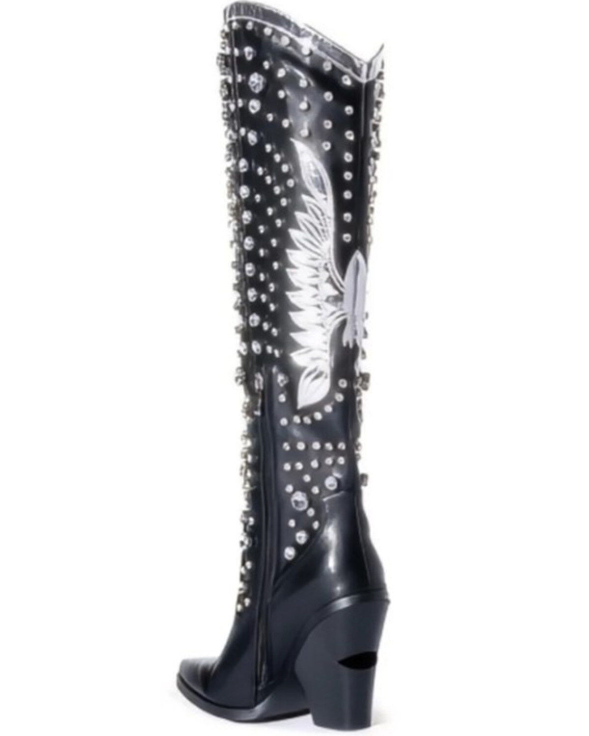 Azalea Wang Women's Upbeat Rhinestone Western Boots - Snip Toe