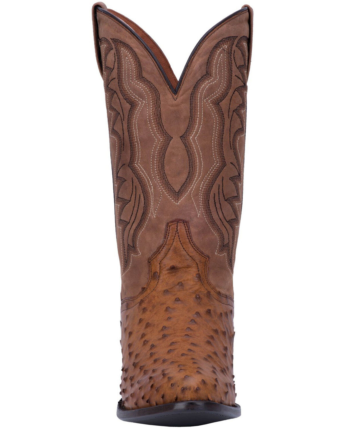 Dan Post Men's Full Quill Ostrich Tempe Western Boots
