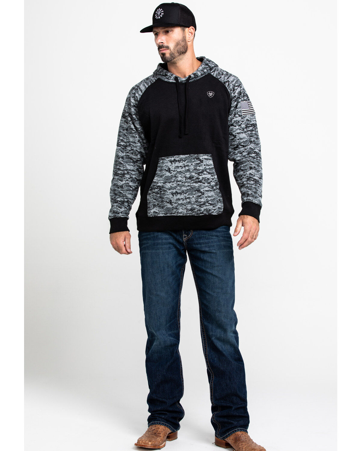 Ariat Men's Patriot Hooded Sweatshirt