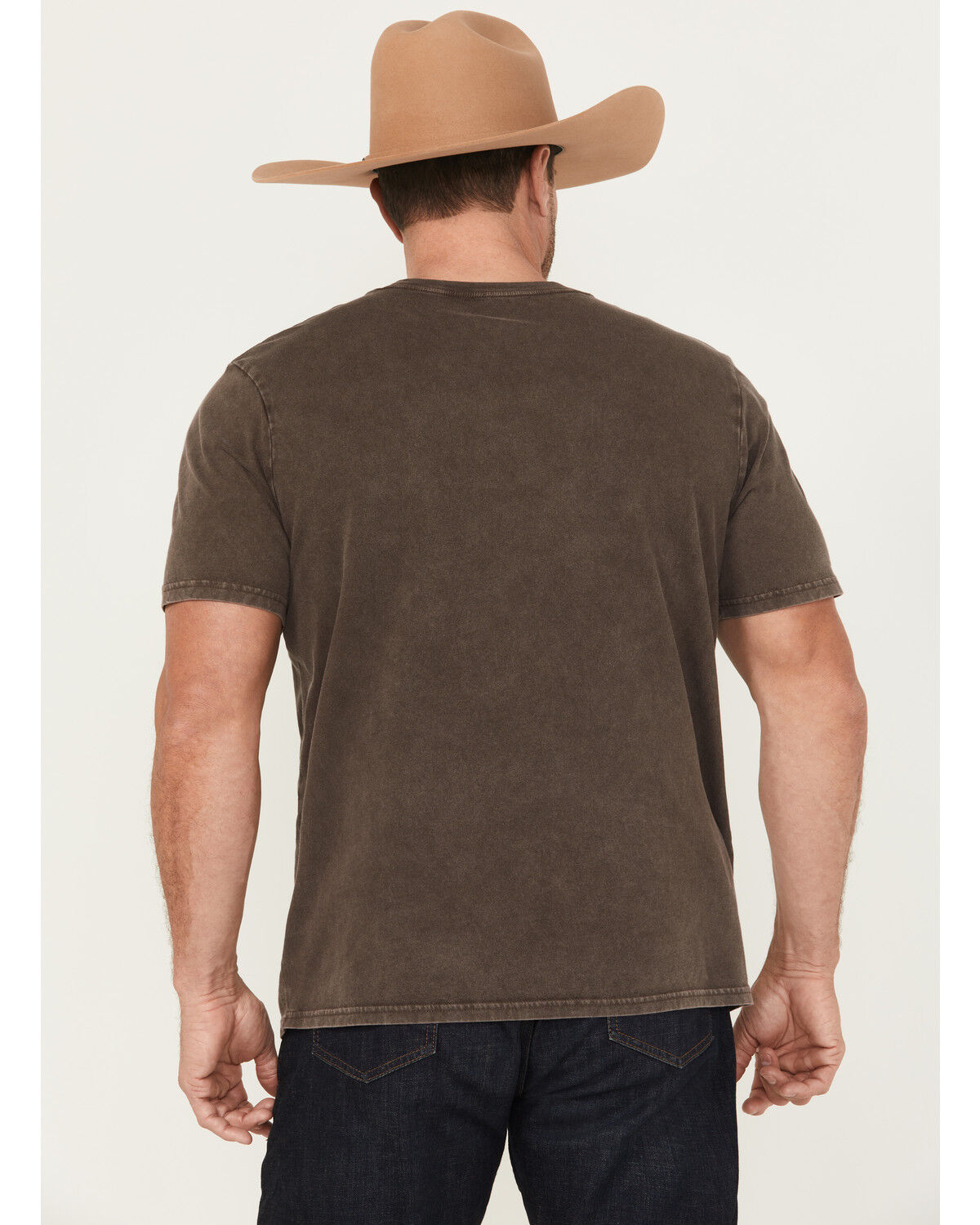 Wrangler Men's Bucking Bronco Logo Short Sleeve Graphic T-Shirt