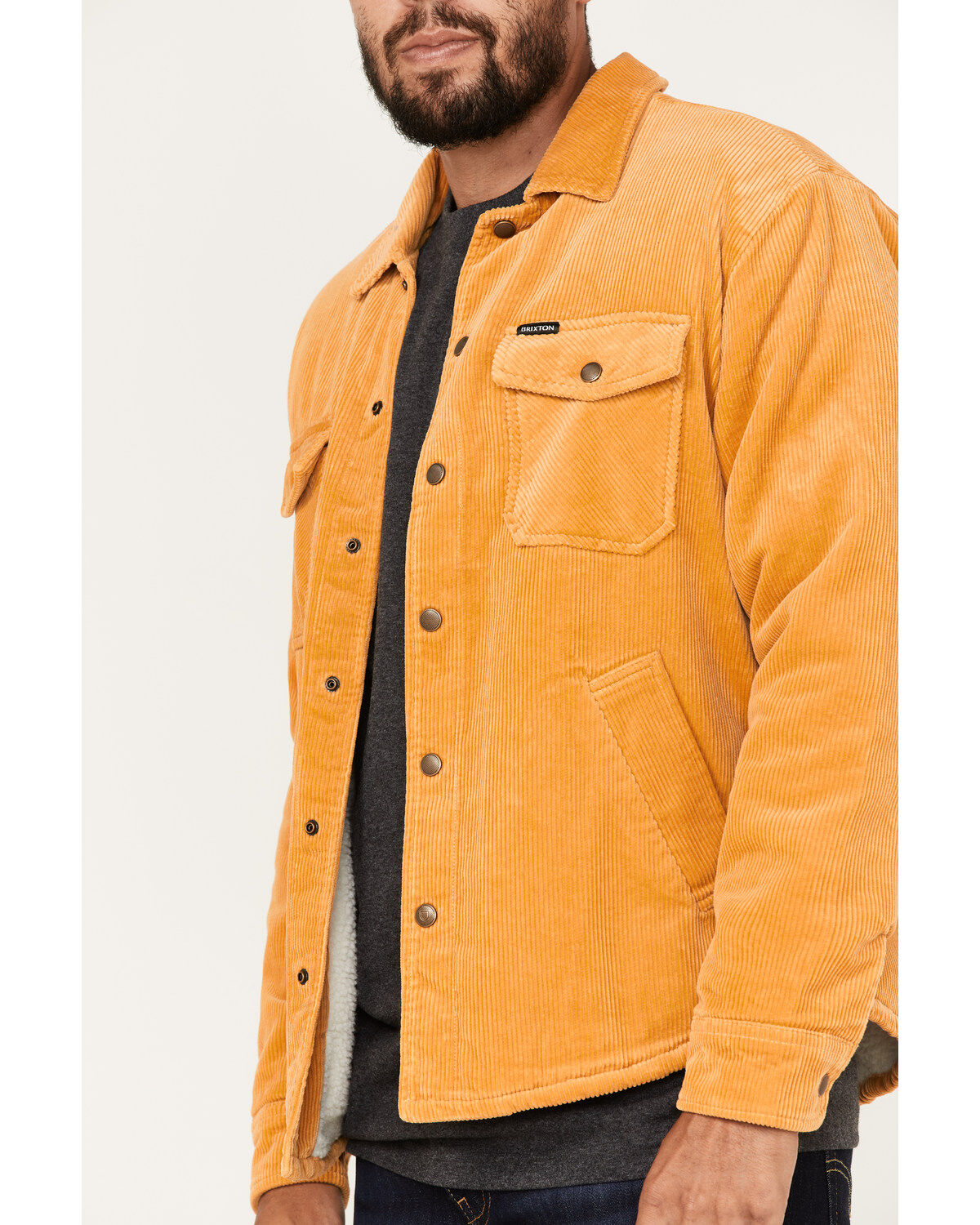 Brixton Men's Durham Sherpa Lined Jacket