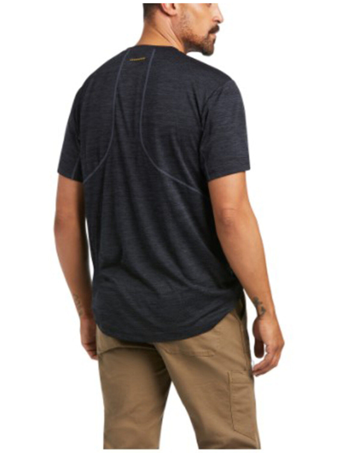 Ariat Men's Rebar Revolt Athletic Fit Work Pocket T-Shirt