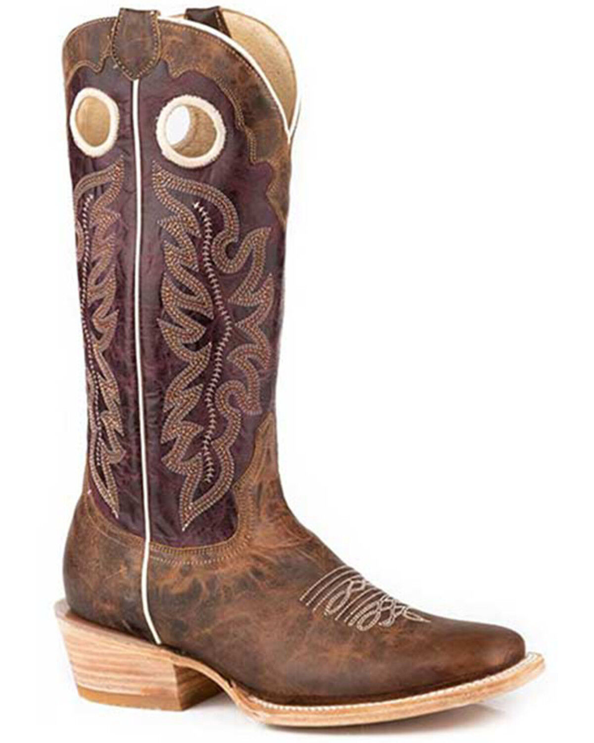Roper Women's Ride 'Em Cowgirl Western Boots - Square Toe