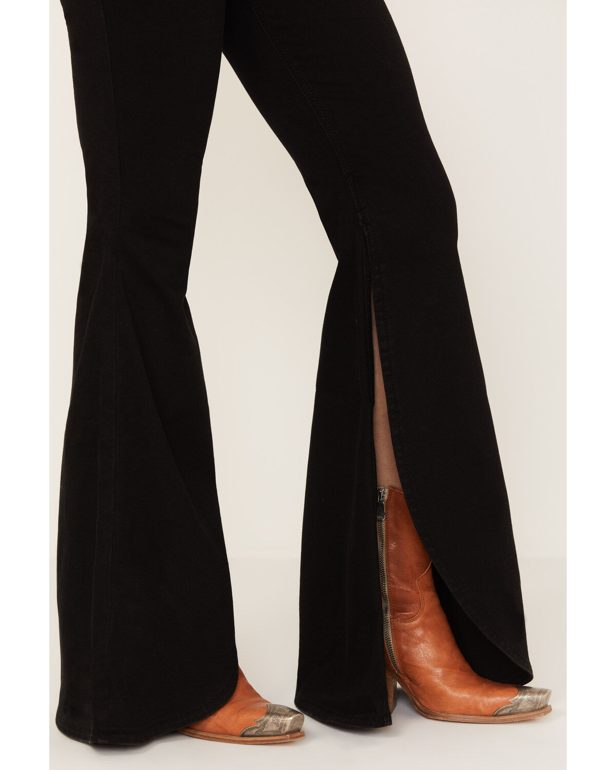 Shyanne Women's High Rise Super Flare Tulip Jeans