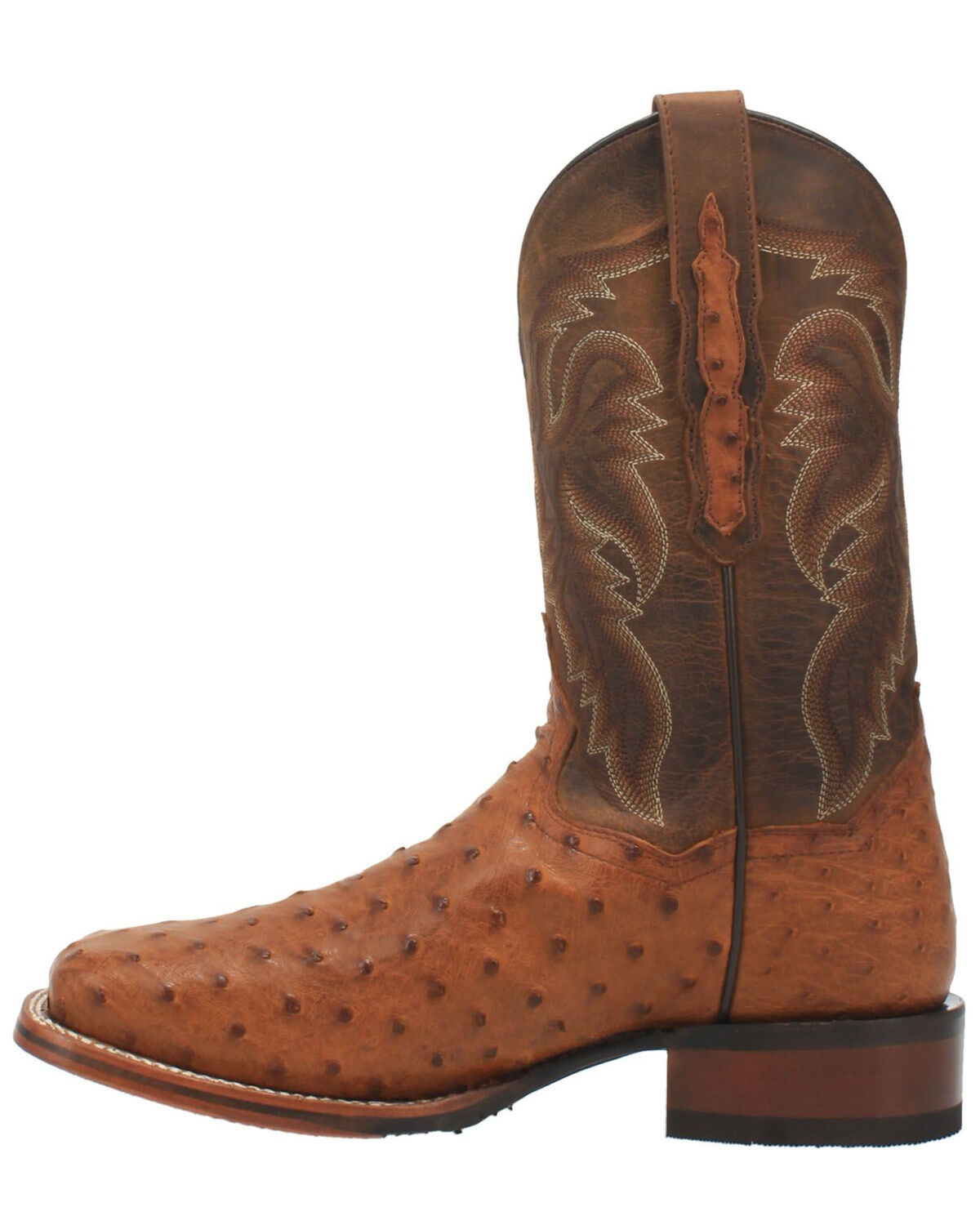 Dan Post Men's Brown Alamosa Western Boots - Broad Square Toe