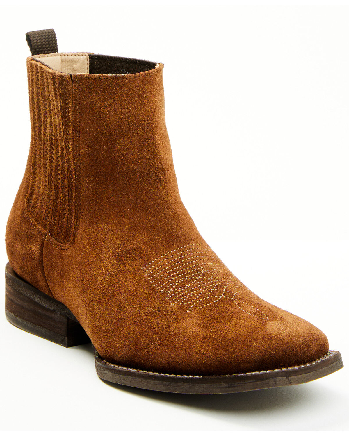 Shyanne Women's Beverly Pull-On Western Booties - Broad Square Toe