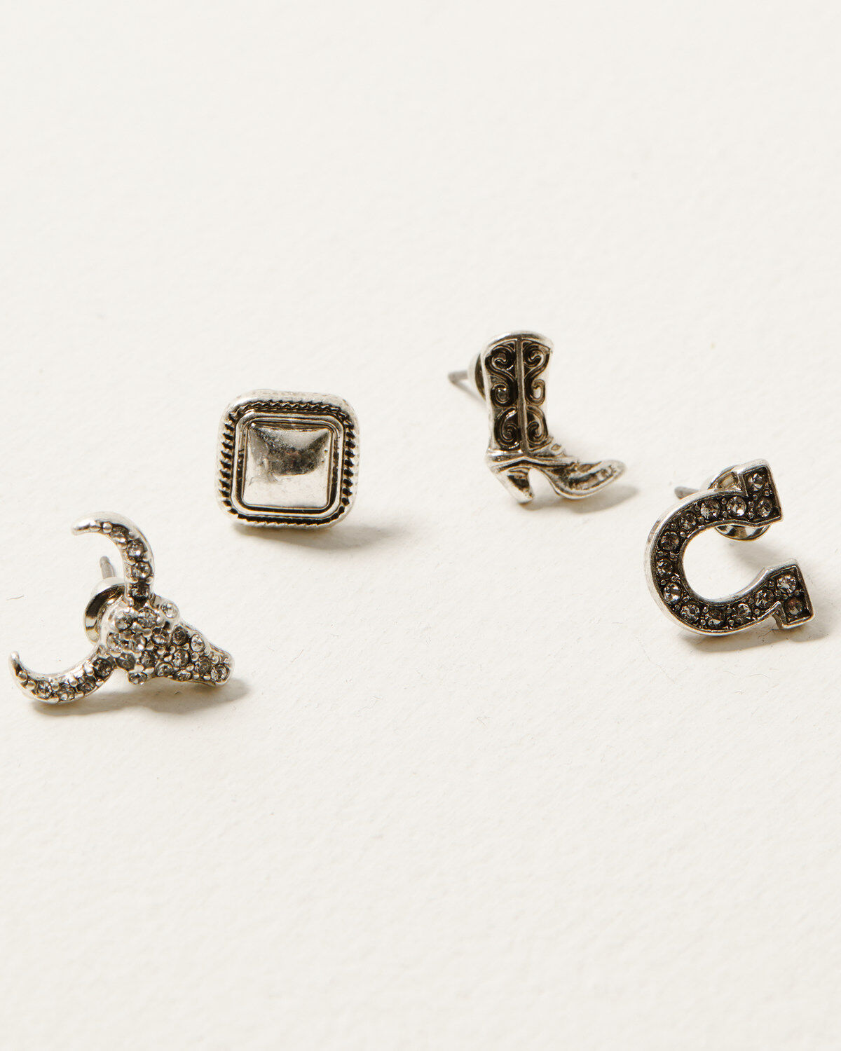 Idyllwind Women's Amesley Cove Antique Silver Earring Set - 10 Piece