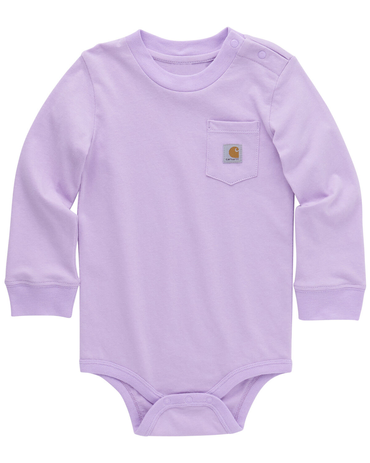 Carhartt Infant Girls' Long Sleeve Pocket Onesie
