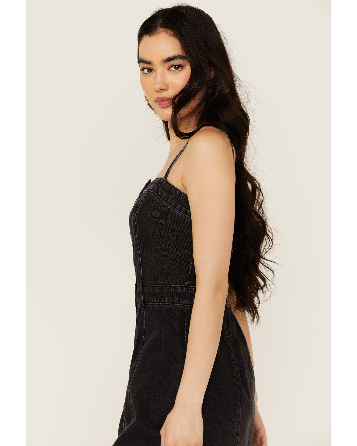 Levi's Women's Denim Bustier Mini Dress