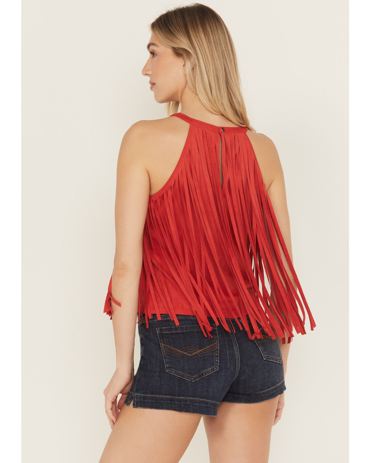 Idyllwind Women's Madie Faux Suede Fringe Tank