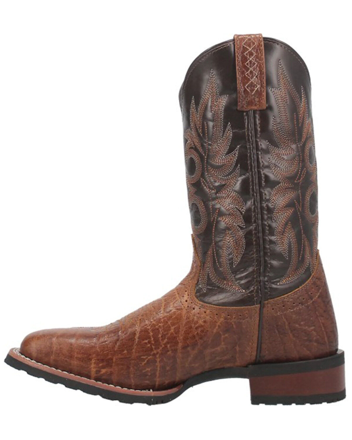 Laredo Men's Broken Bow Western Performance Boots - Broad Square Toe