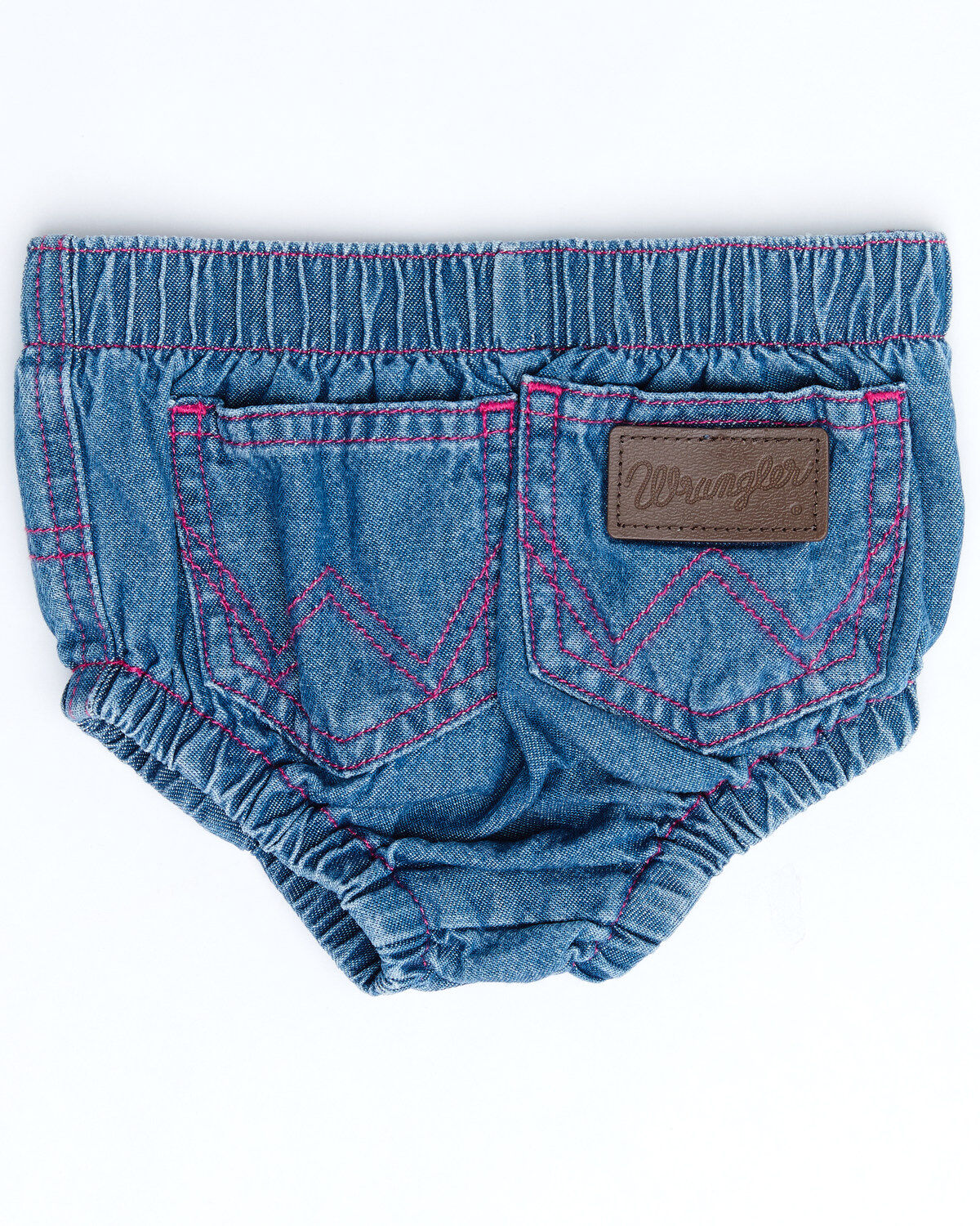 Wrangler Infant Girls' Denim Diaper Cover