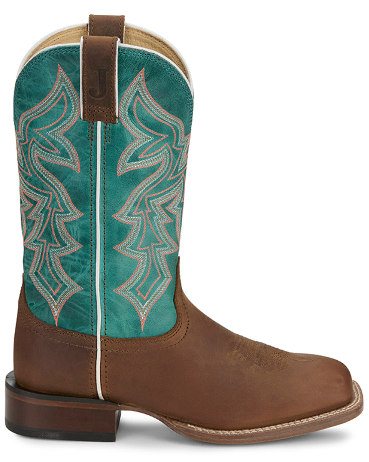 Justin Women's Miss Elle Western Boots - Broad Square Toe