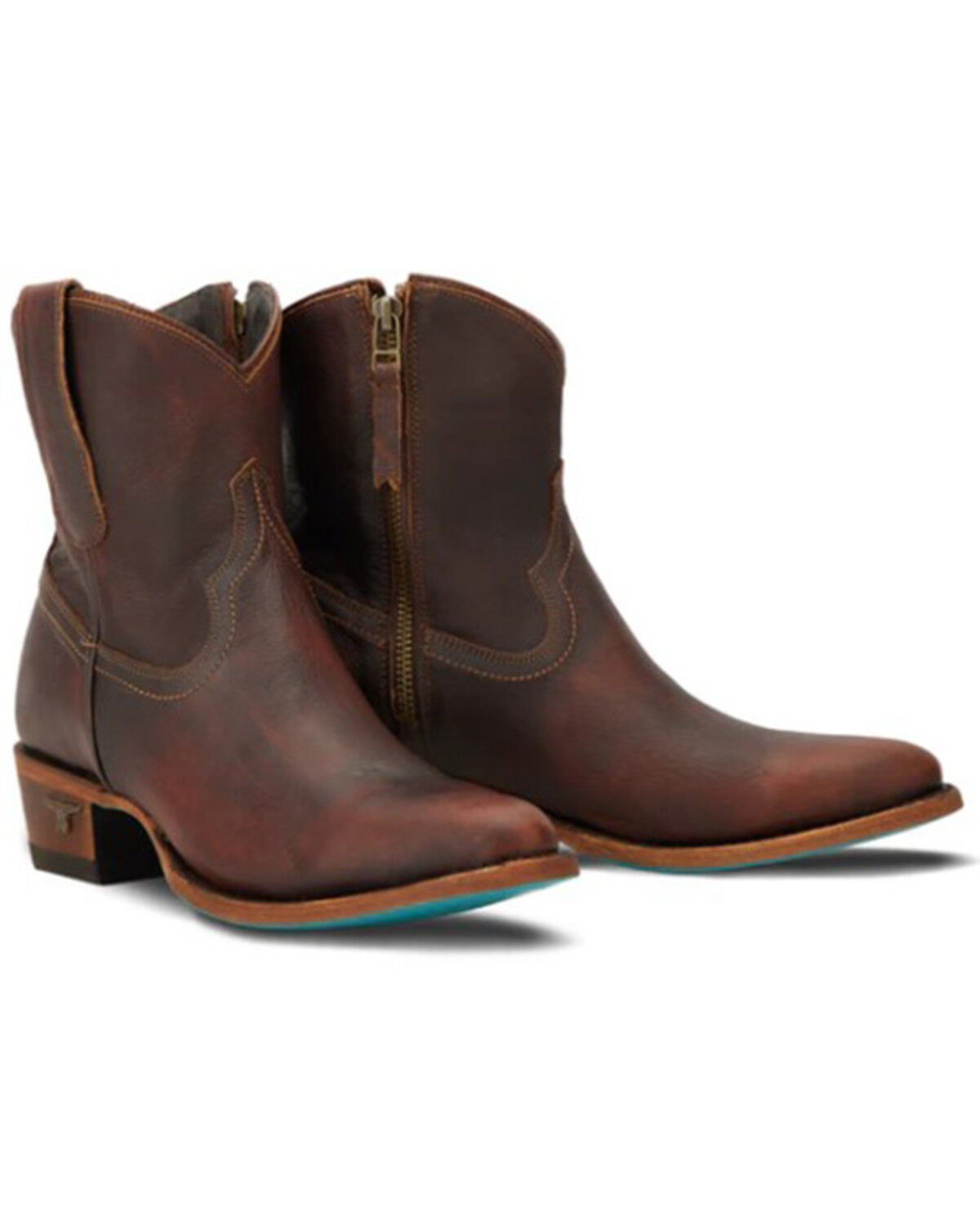Lane Women's Plain Jane Western Booties - Round Toe