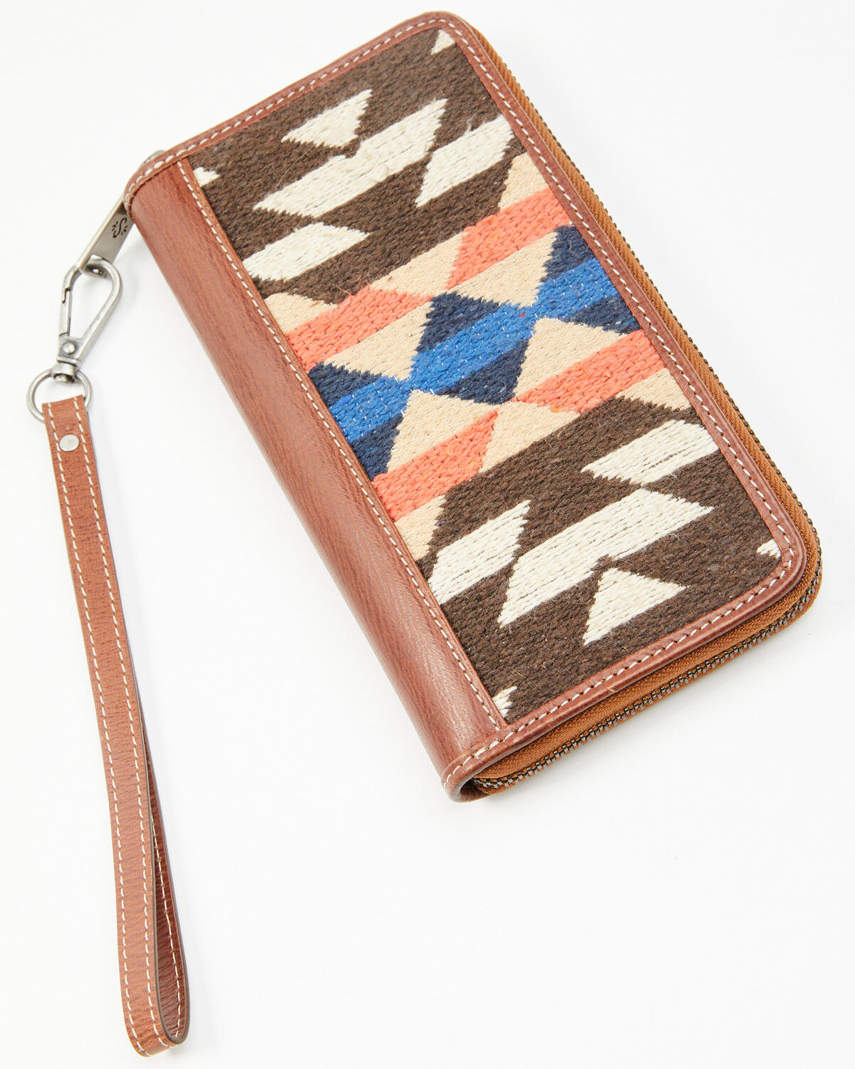 Shyanne Women's Frontier Southwestern Woven Leather Wallet