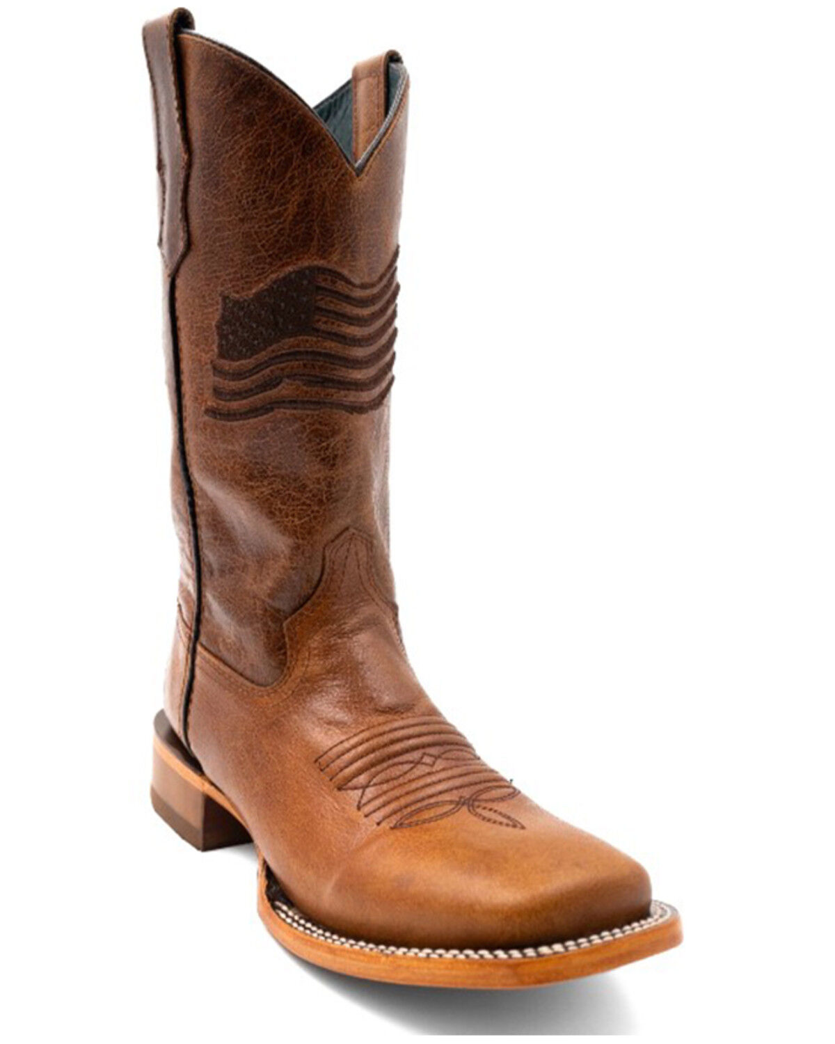 Ferrini Men's Patriot Western Boots - Broad Square Toe