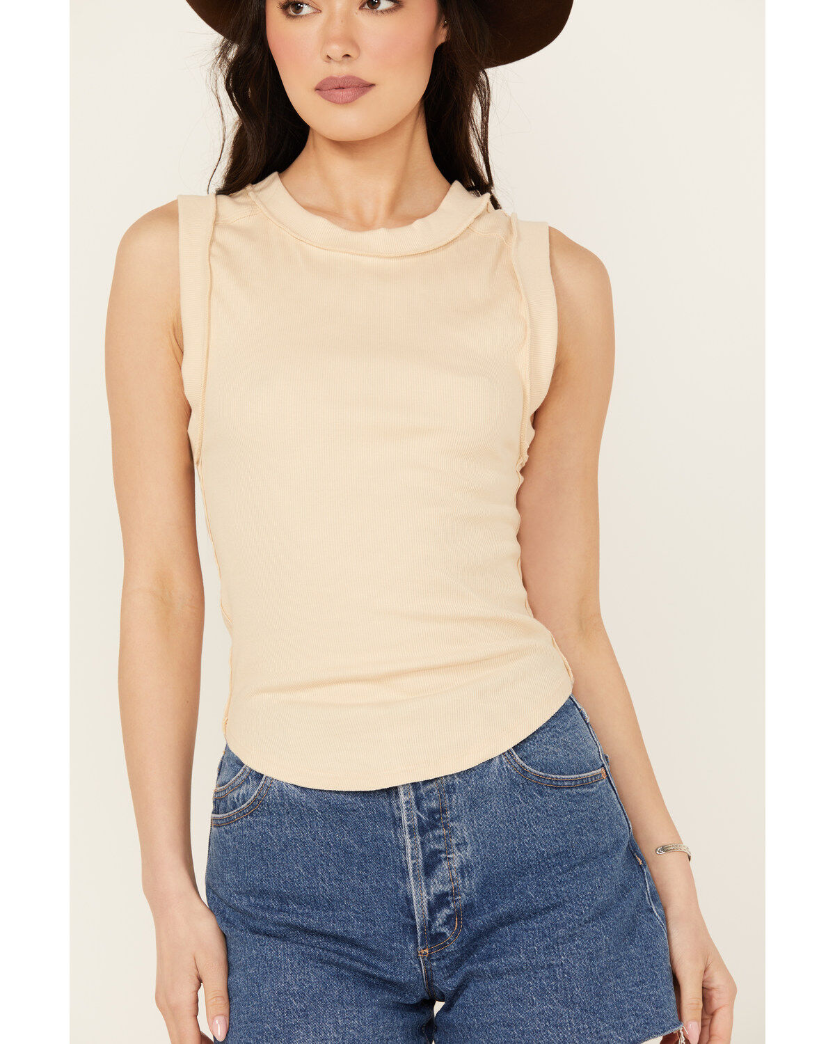 Free People Women's Kate Tee Tank Top