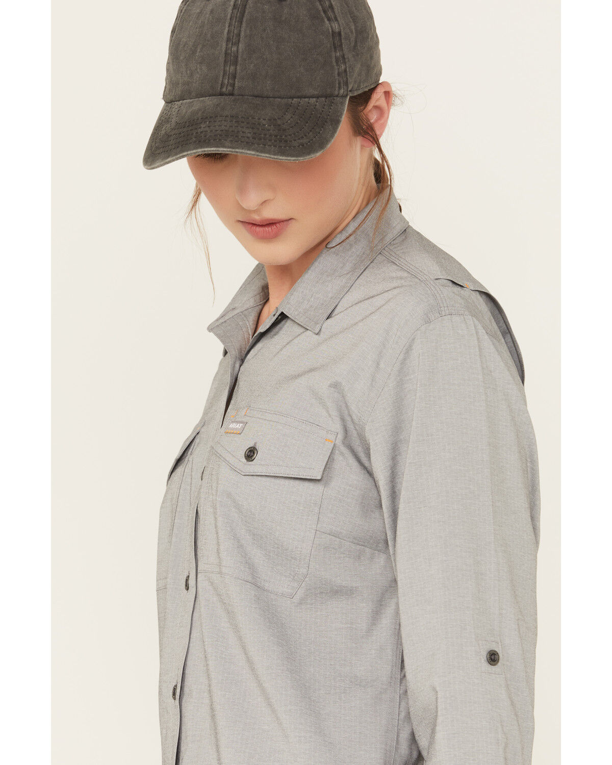 Ariat Women's Rebar Made Tough VentTEK Long Sleeve Work Shirt