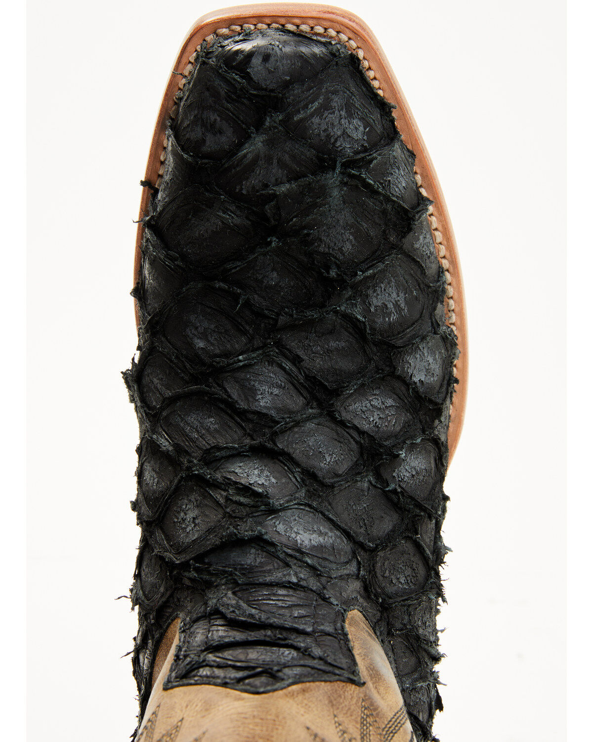 Cody James Men's Vaqueras Exotic Pirarucu Western Boots - Square Toe