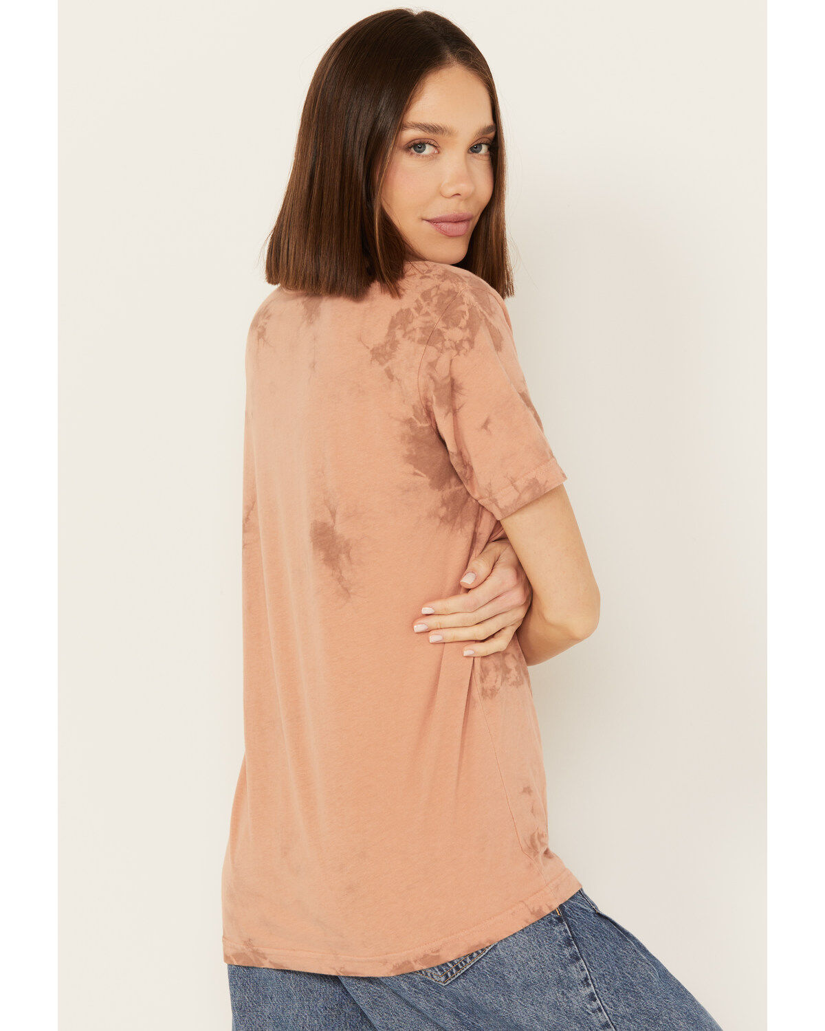 American Highway Women's Wild As The Wind Tie Dye Short Sleeve Graphic Tee