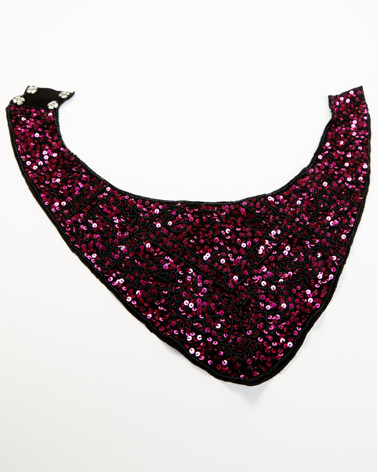 Idyllwind Women's Monroe Fuchsia Sequin Bandana Necklace