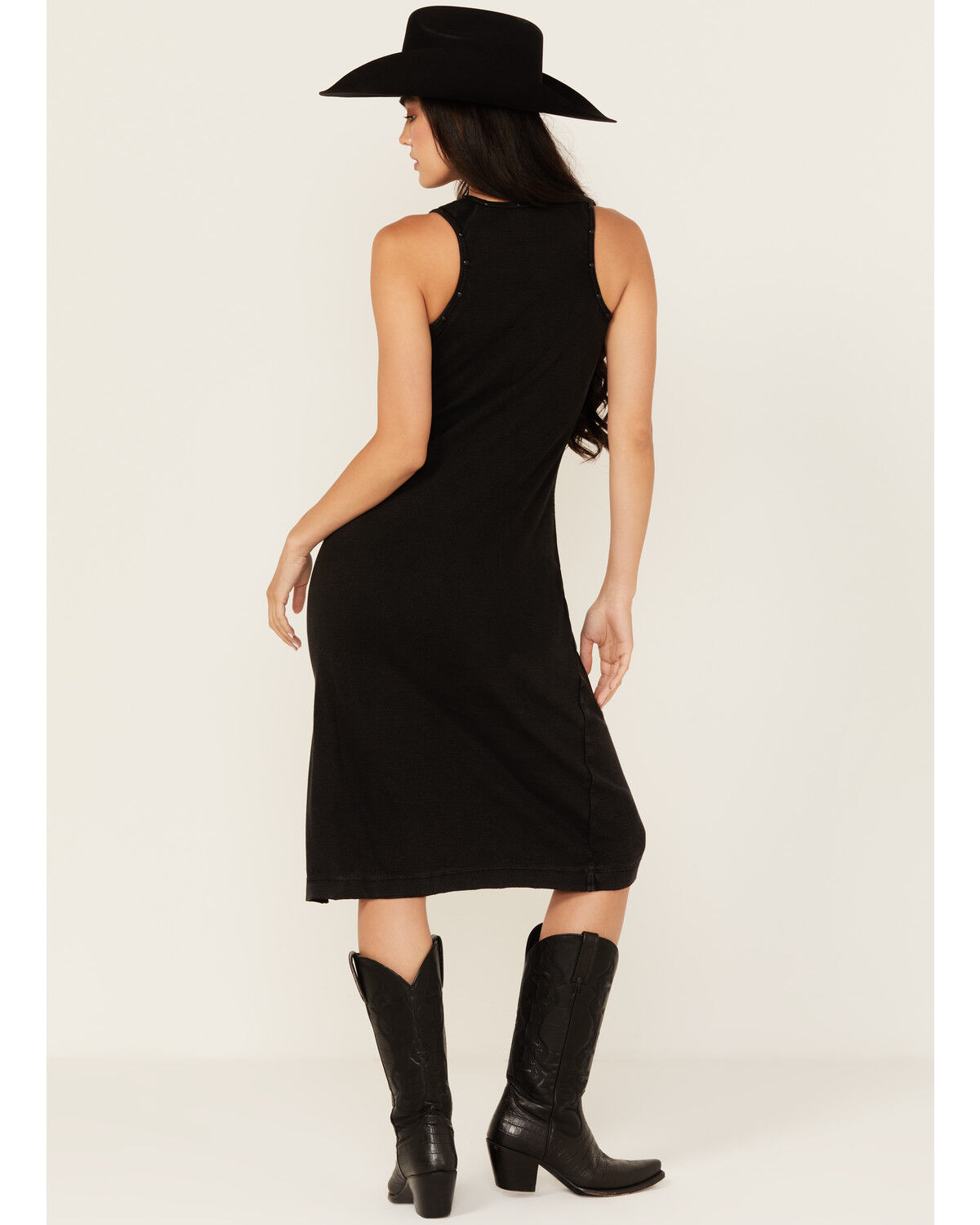 Idyllwind Women's Wild Love Ribbed Midi Dress