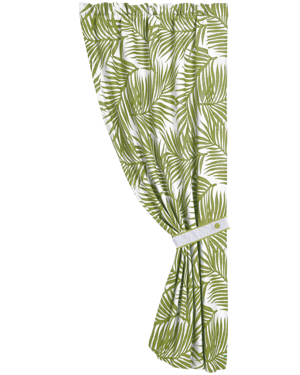 HiEnd Accents Fern Curtain, 48"X 84"