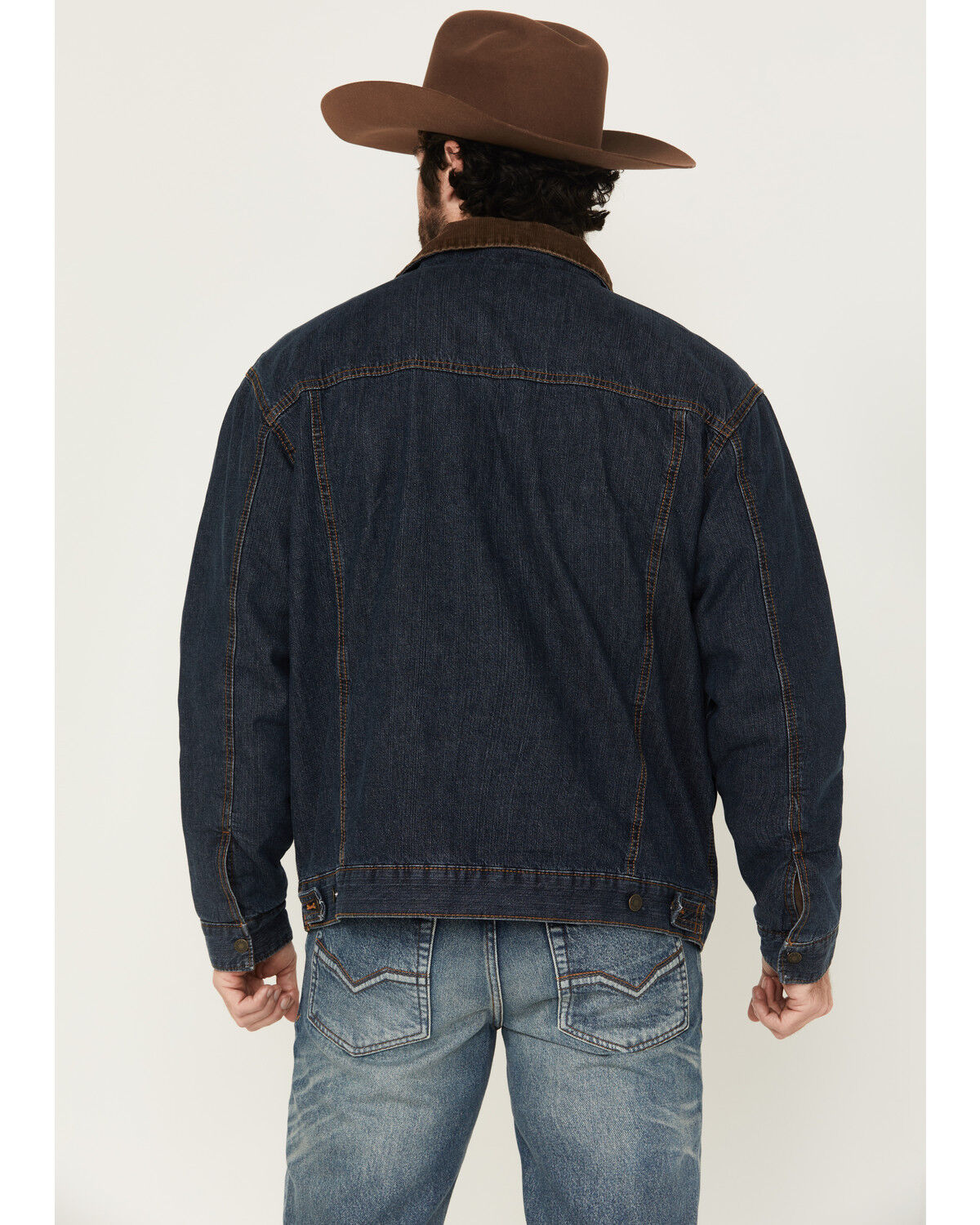 Wrangler Men's Concealed Carry Blanket-Lined Denim Jacket