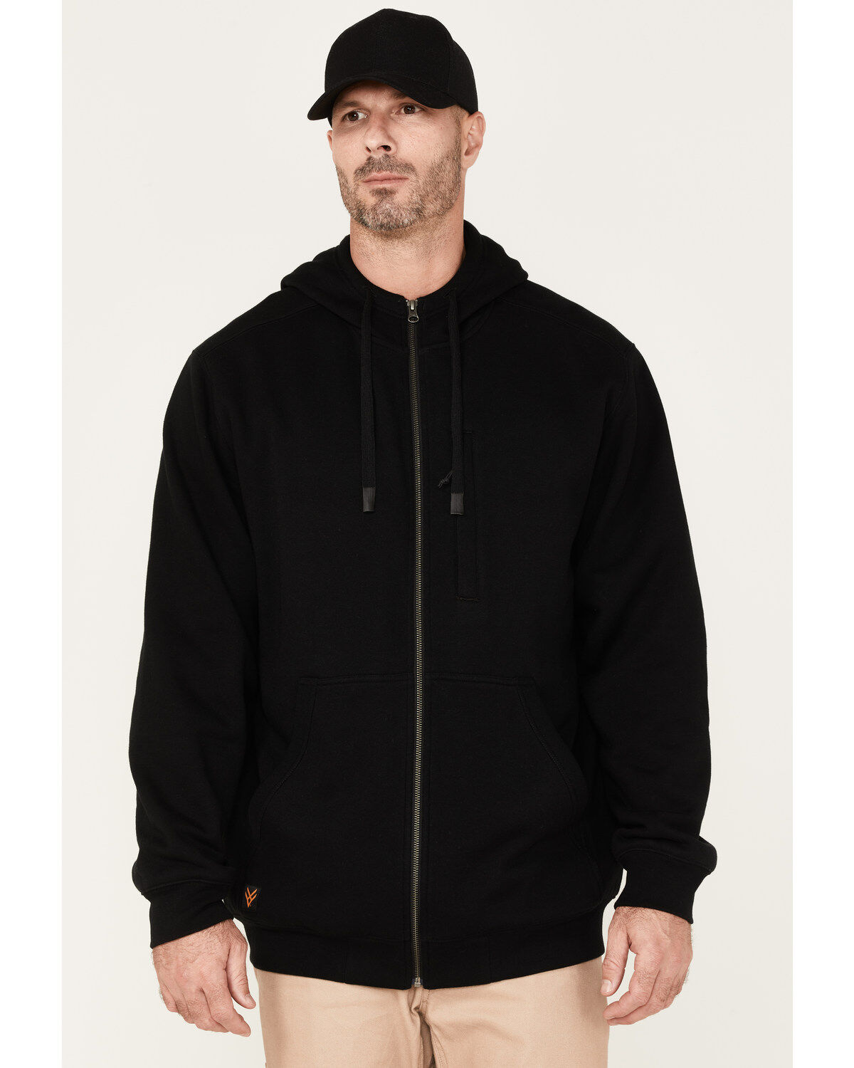 Hawx Men's Full Zip Thermal Lined Hooded Jacket
