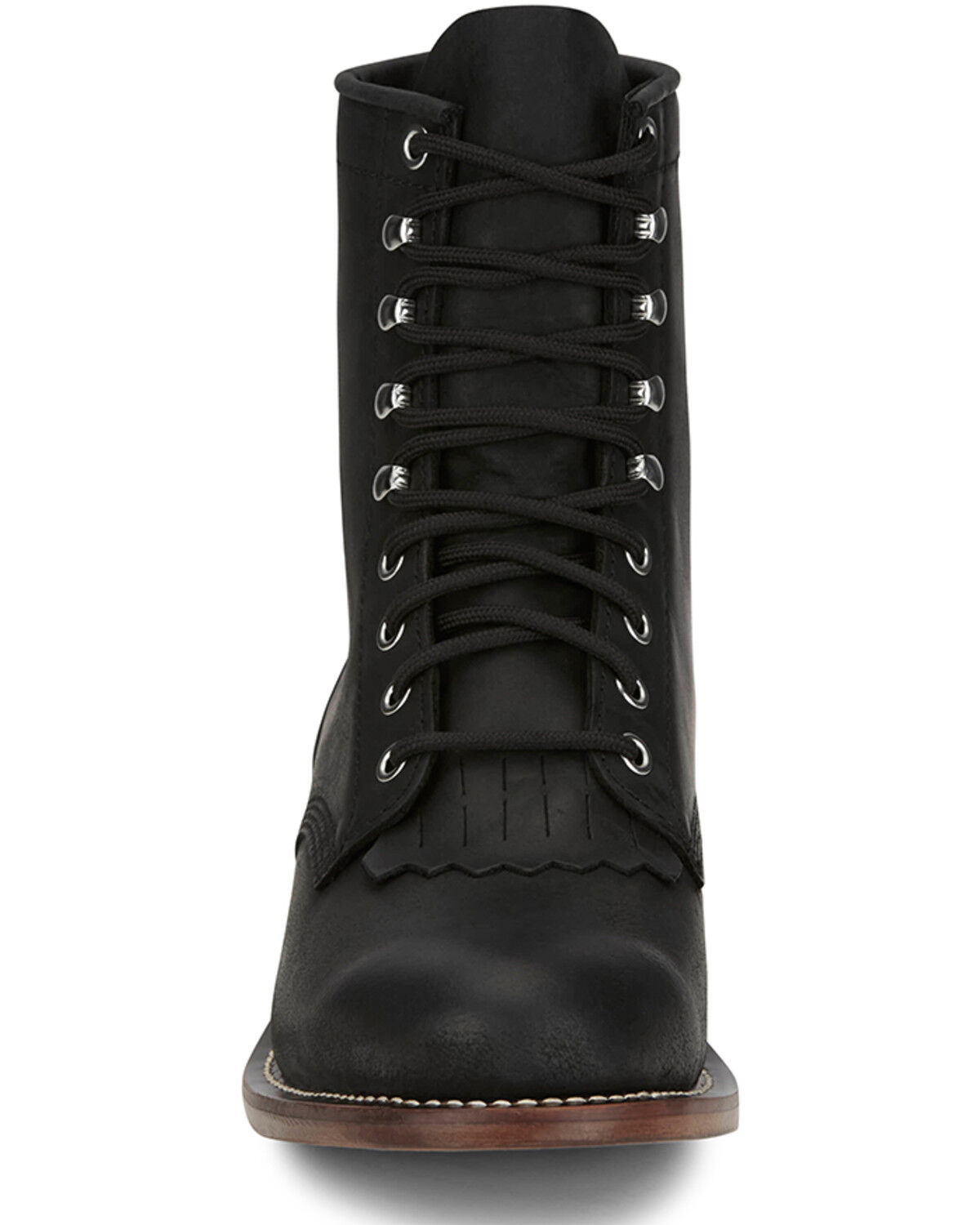 Justin Men's Drennan Lace-Up Boots - Round Toe