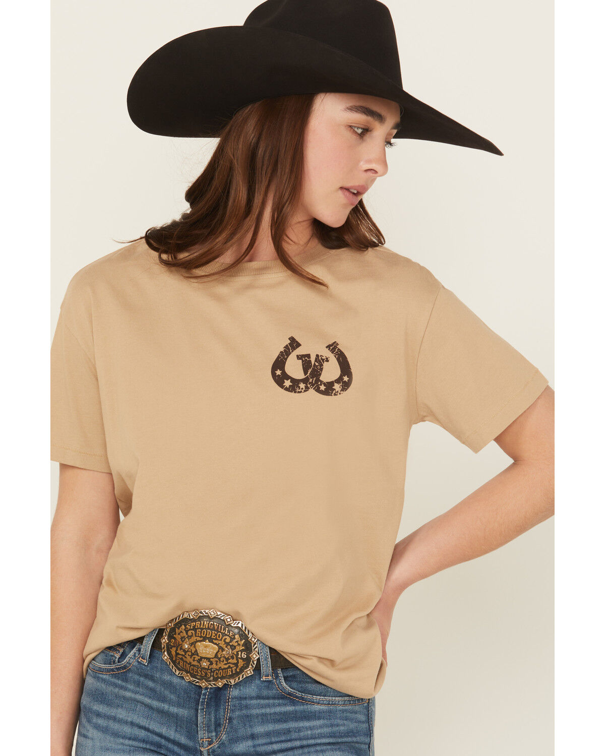 Shyanne Women's Everyone Thinks They're Cowboy Short Sleeve Graphic Tee