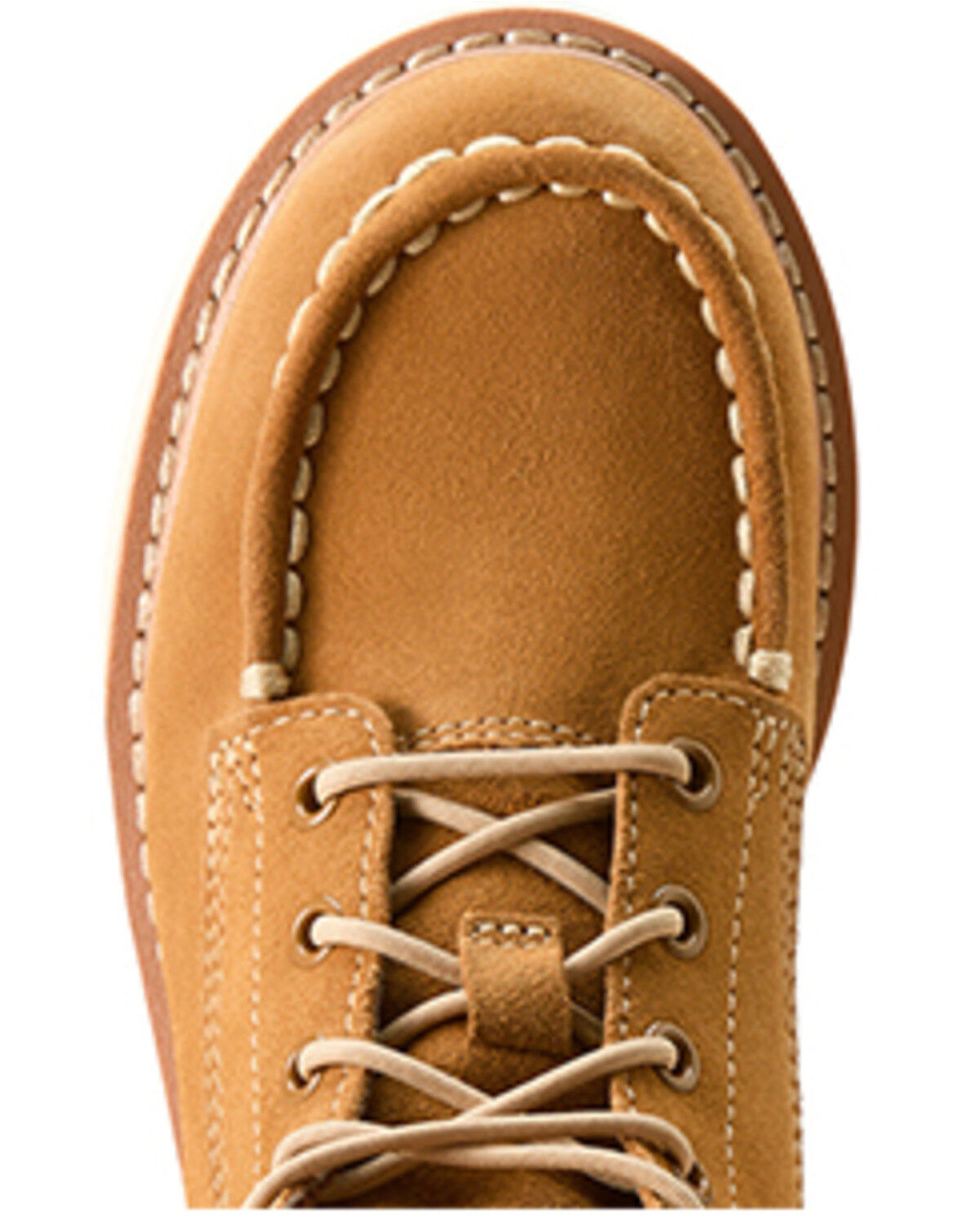 Ariat Boys' Rebar Lift Suede Boots - Moc Toe