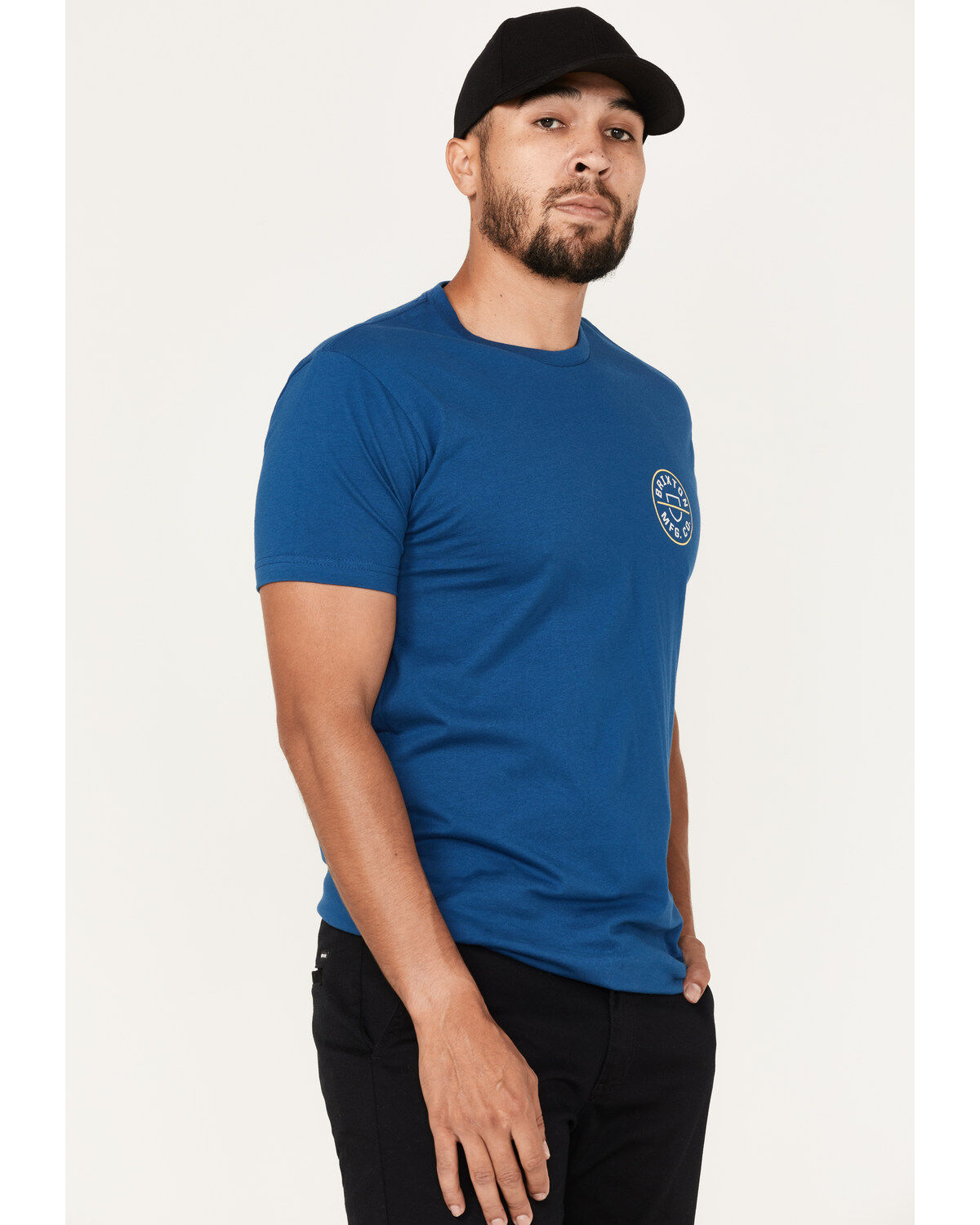 Brixton Men's Crest II Logo Graphic T-Shirt
