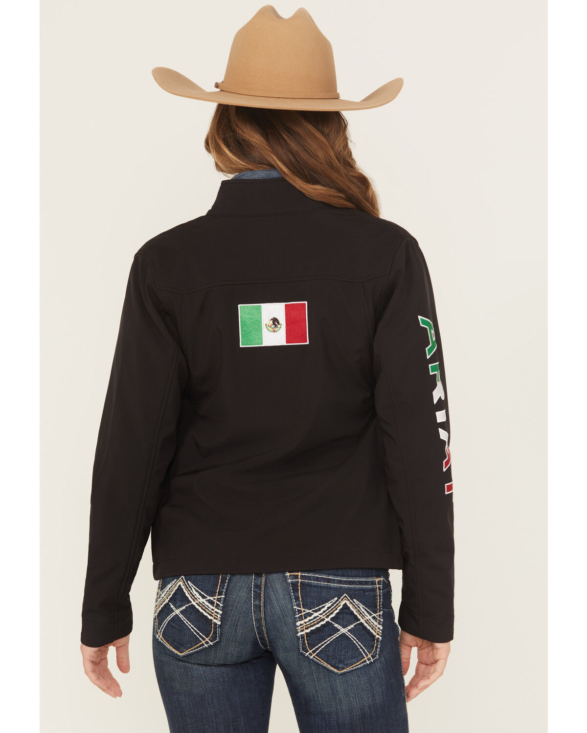 Ariat Women's Classic Team Mexico Flag Softshell Jacket