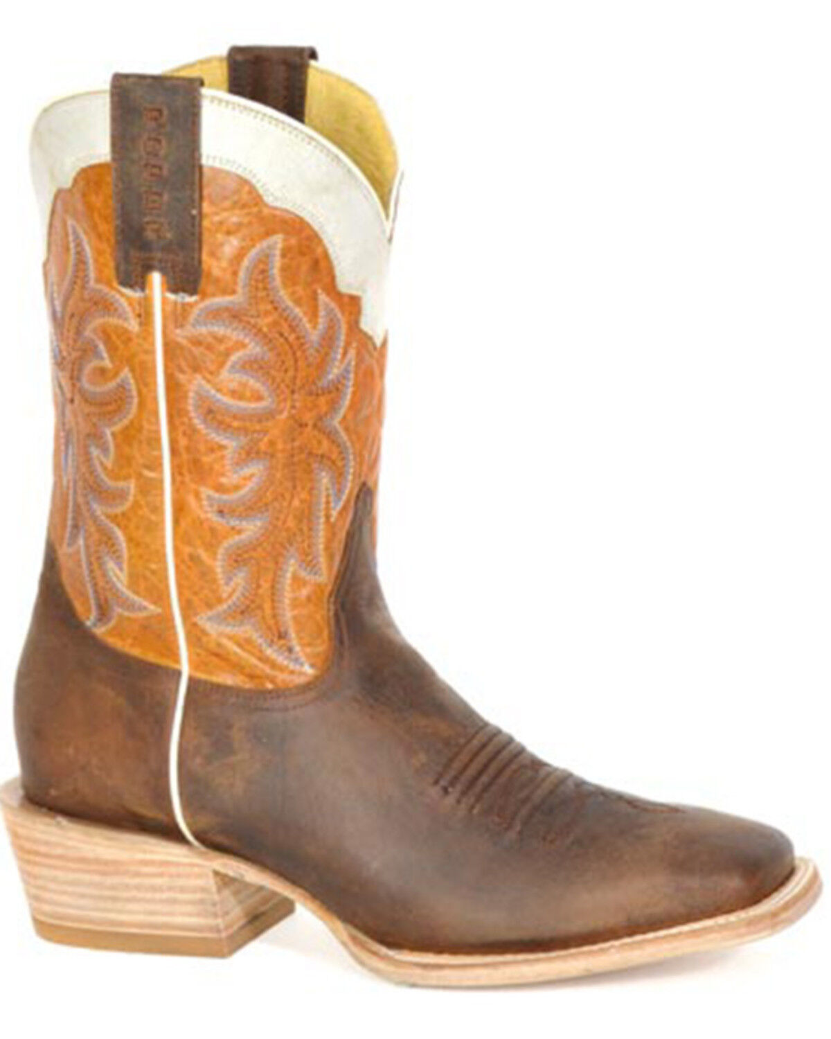 Roper Men's Ride Em' Cowboy Western Boots - Broad Square Toe