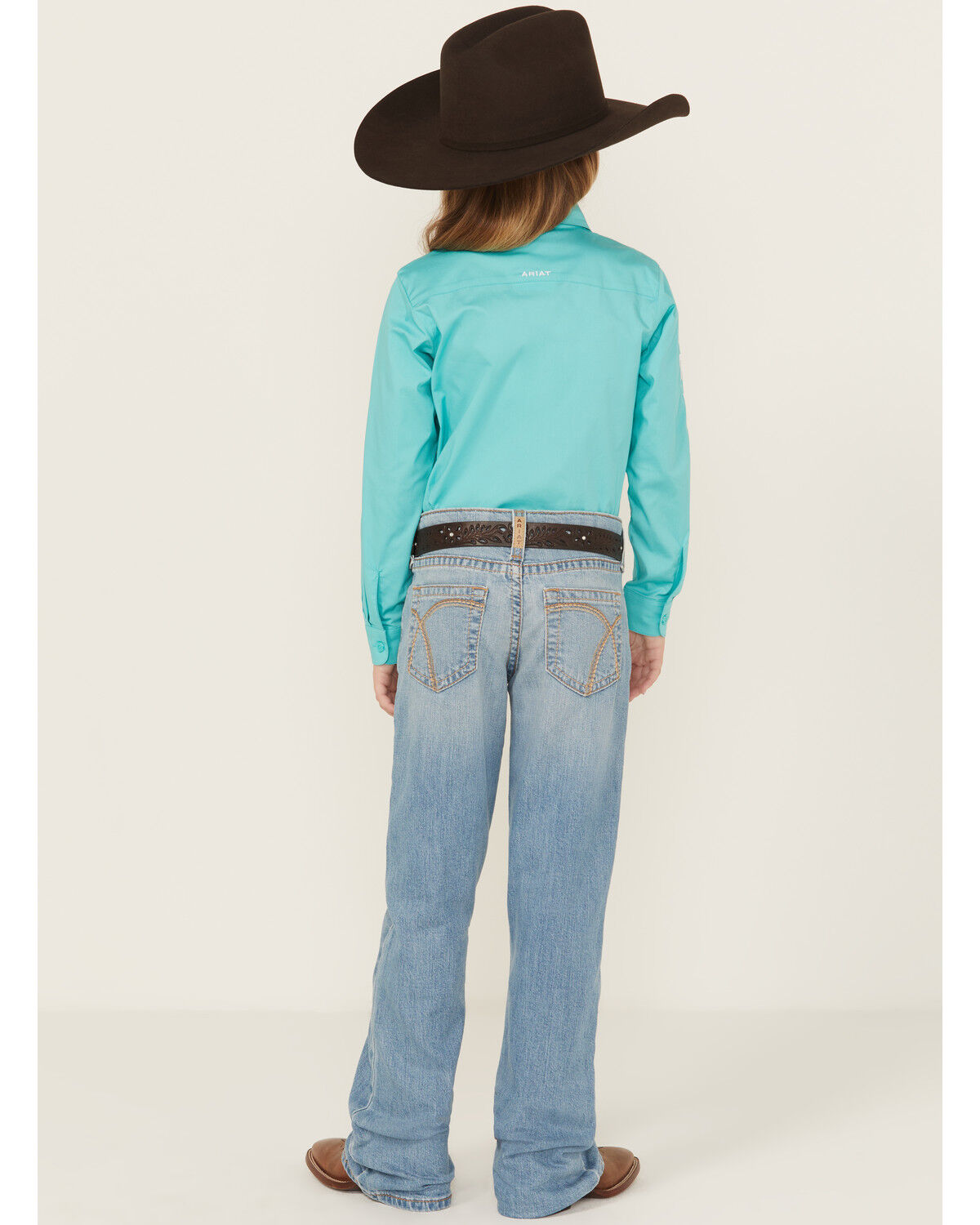 Ariat Girls' R.E.A.L. Hasley Bootcut Stretch Denim Jeans