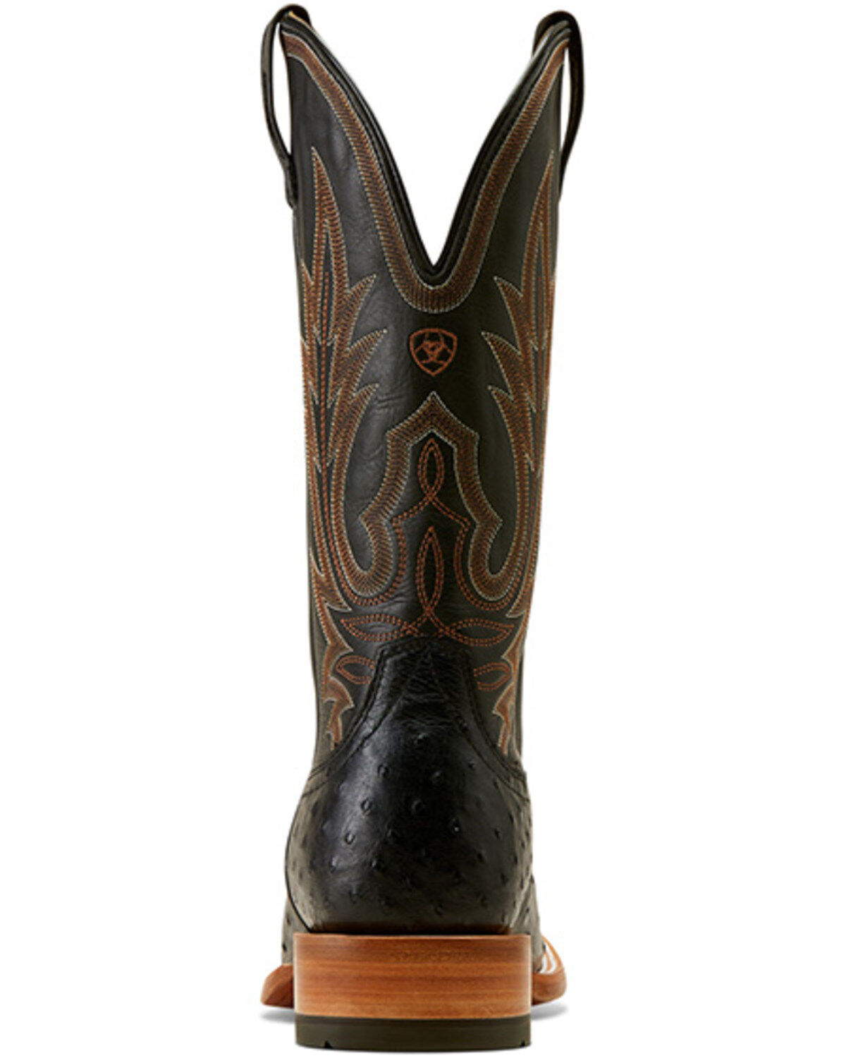 Ariat Men's Showboat Exotic Ostrich Western Boots - Square Toe