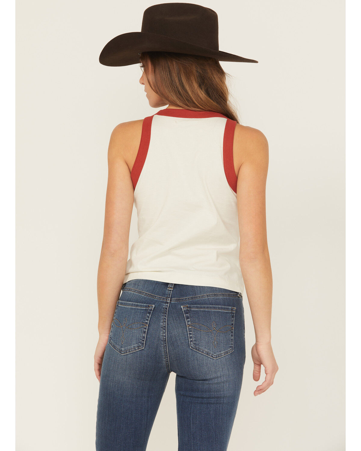 Wrangler Women's Saddle Up Embroidered Tank Top