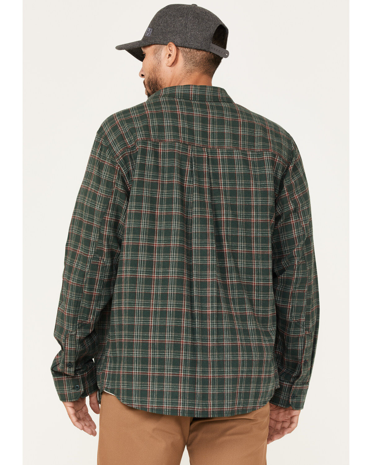 Brothers and Sons Men's Everyday Plaid Print Long Sleeve Button Down Western Flannel Shirt