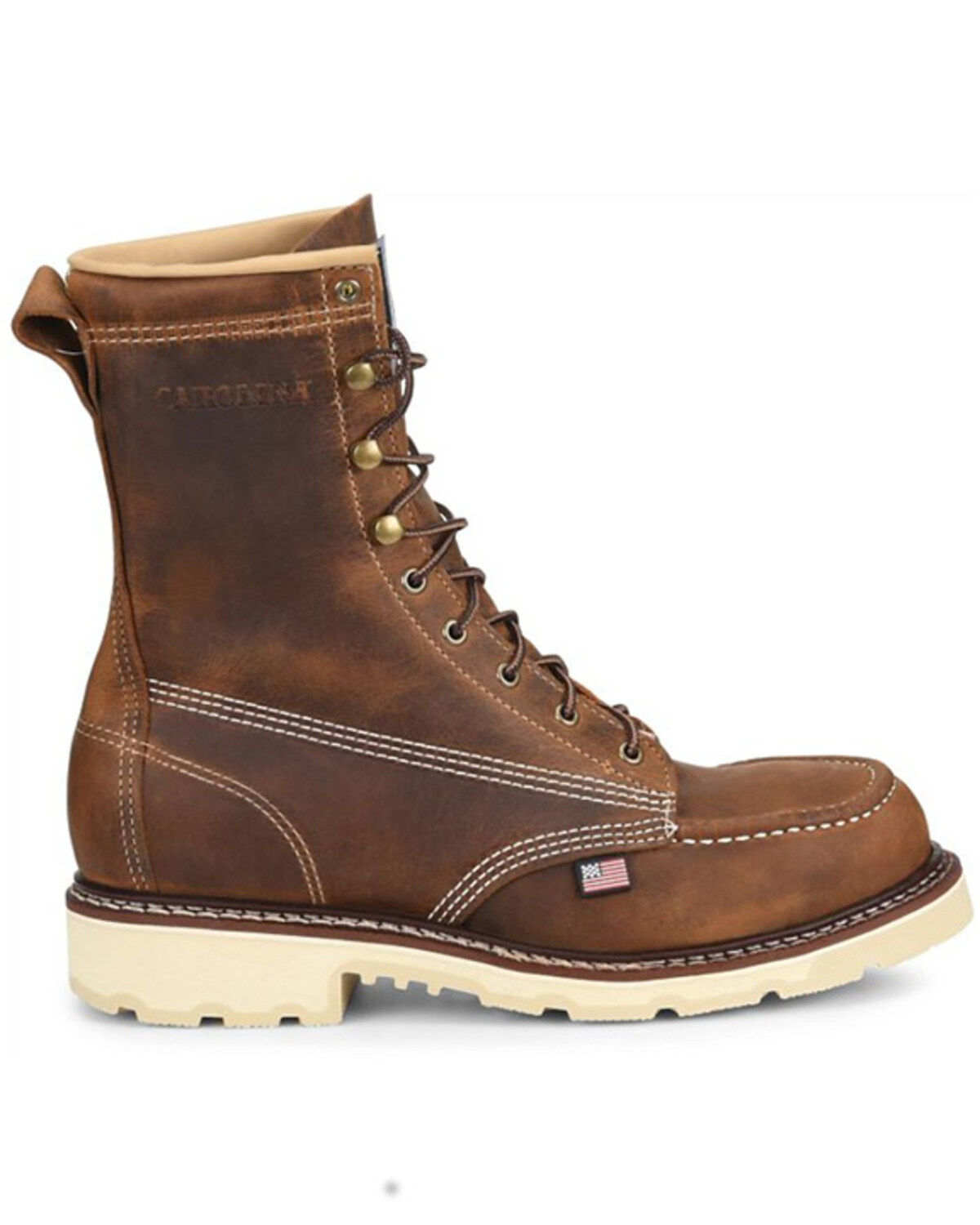Carolina Men's 8" Moc Work Boots - Steel Toe