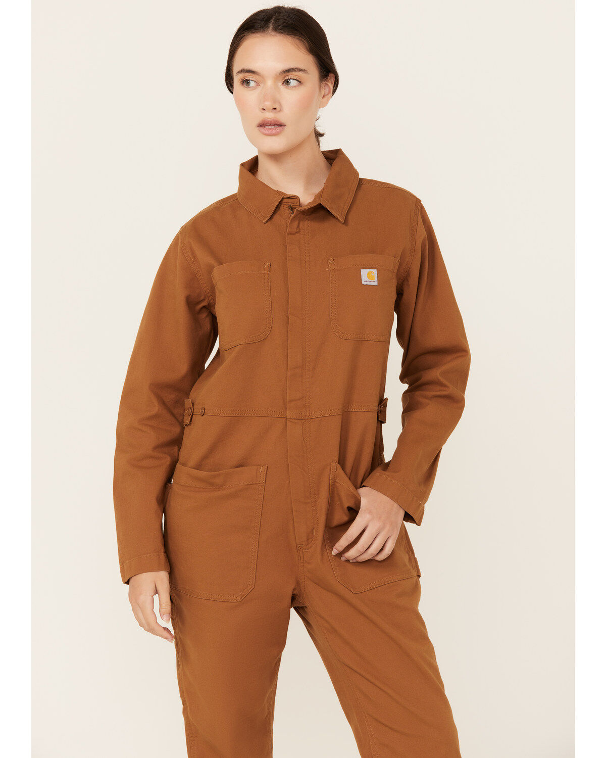 Carhartt Women's Rugged FleX™ Relaxed Fit Canvas Coveralls