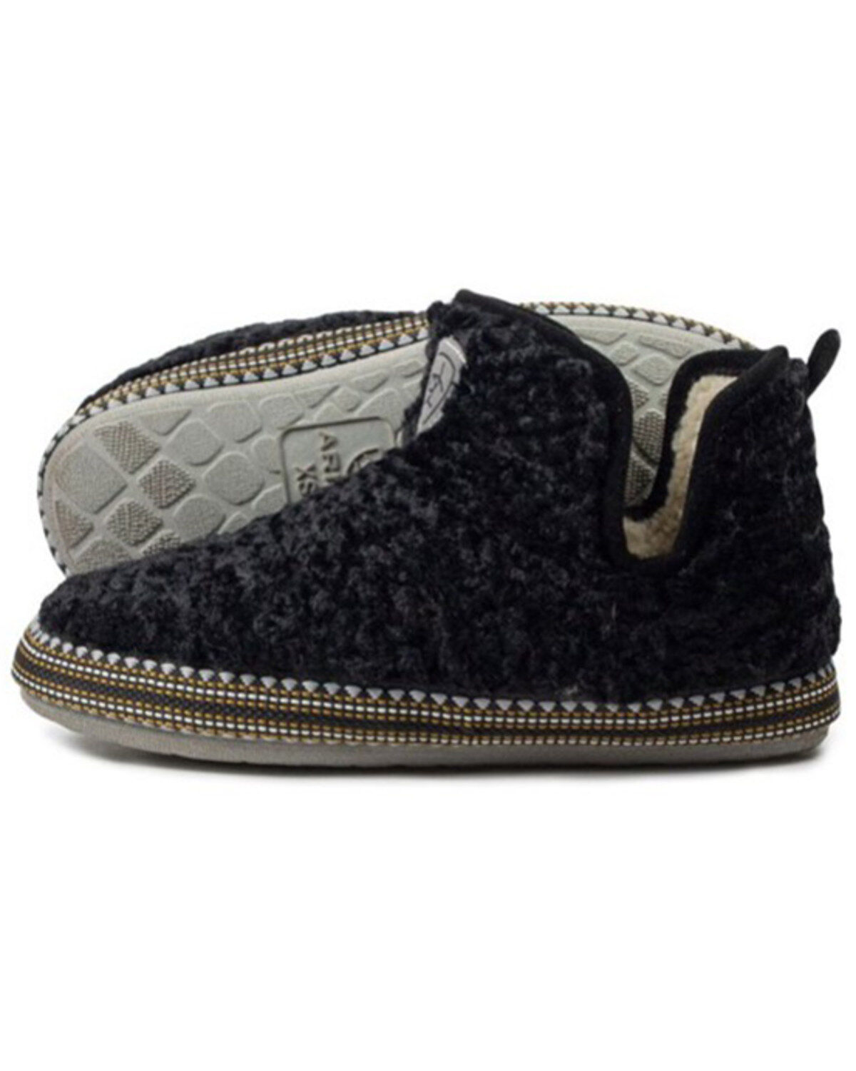 Ariat Women's Fleece Denim Slippers - Moc Toe