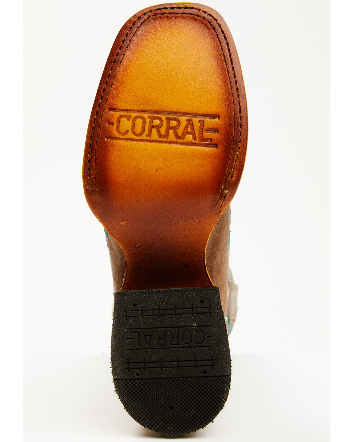 Corral Girls' Embroidered Western Boots - Broad Square Toe