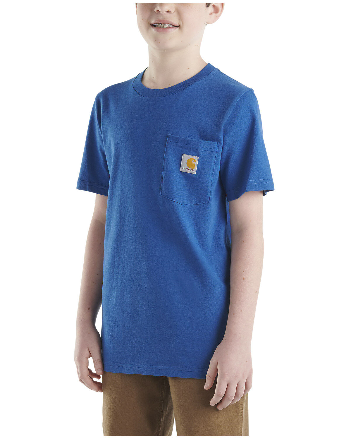 Carhartt Little Boys' Logo Short Sleeve Pocket T-Shirt