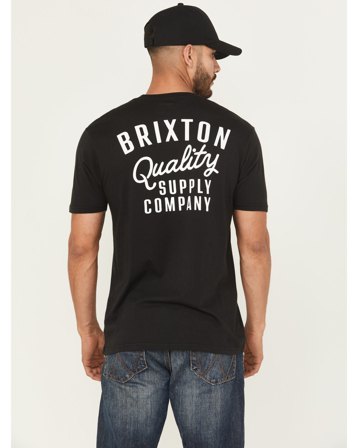 Brixton Men's Hubal Logo Short Sleeve Graphic T-Shirt
