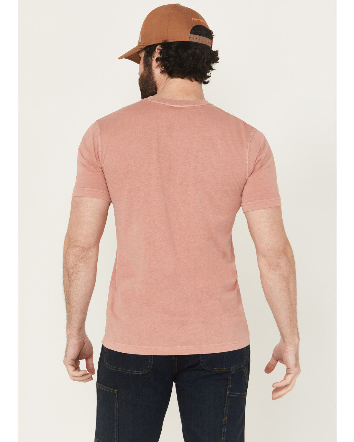 Carhartt Men's Re-Engineered Relaxed Fit Lightweight Short Sleeve Garment Dyed Work T-Shirt