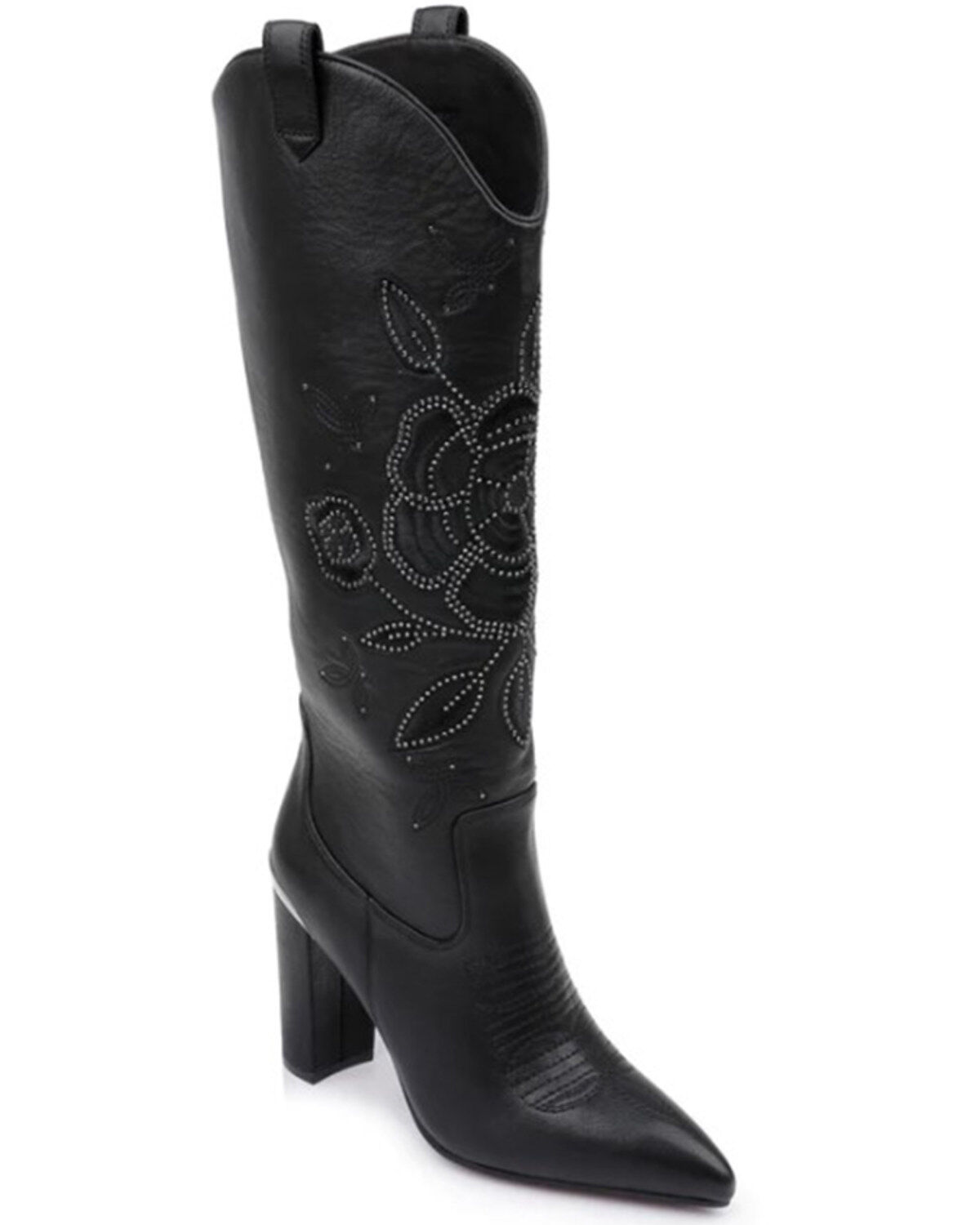 DanielXDiamond Women's Acadia Embroidered Western Boots - Snip Toe