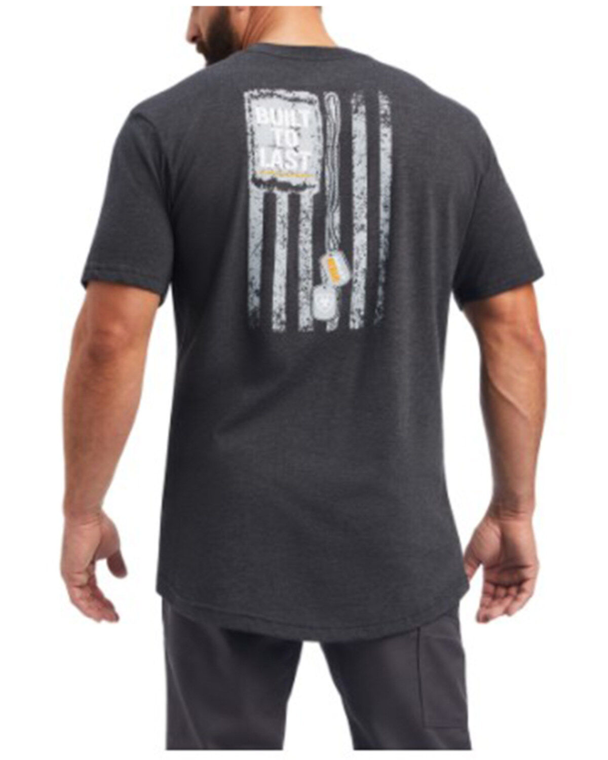 Ariat Men's Rebar Dog Tags Graphic Work T-Shirt